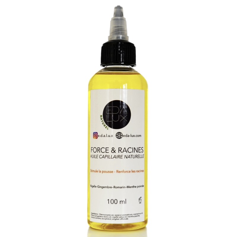 FORCE & RACINES – Huile Capillaire Naturelle - EDALUX FORCE & RACINES – Huile Capillaire Naturelle - EDALUX