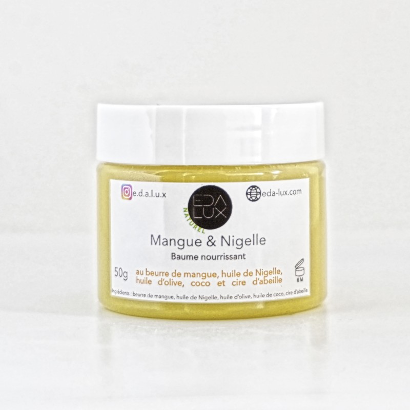 Baume Nourrissant Mangue & Nigelle – 50 g Baume Nourrissant Mangue & Nigelle – 50 g
