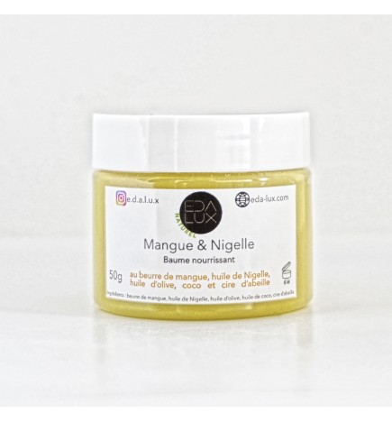 Baume Mangue & Nigelle 50 g – Nourrissant et réparateur naturel