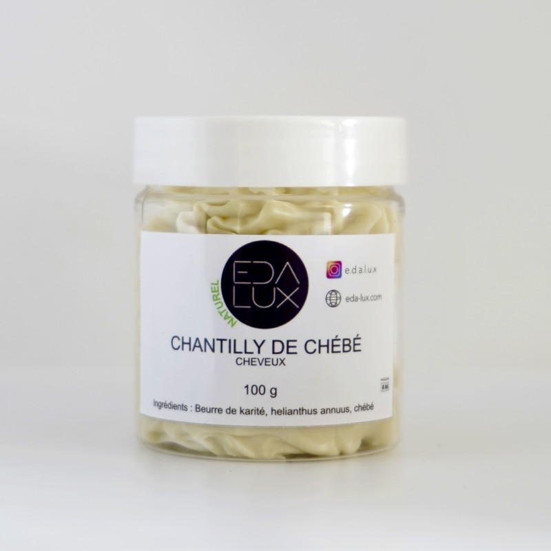 Chantilly Capillaire de Chébé & Karité – EDA LUX Chantilly Capillaire de Chébé & Karité – EDA LUX