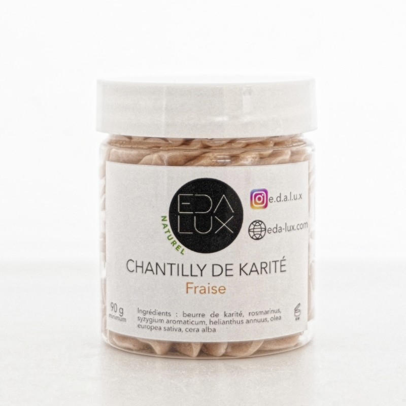 CHANTILLY DE KARITÉ – FRAISE CHANTILLY DE KARITÉ – FRAISE