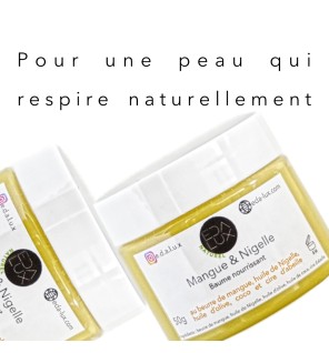 Baume Mangue & Nigelle 50 g – Nourrissant et réparateur naturel